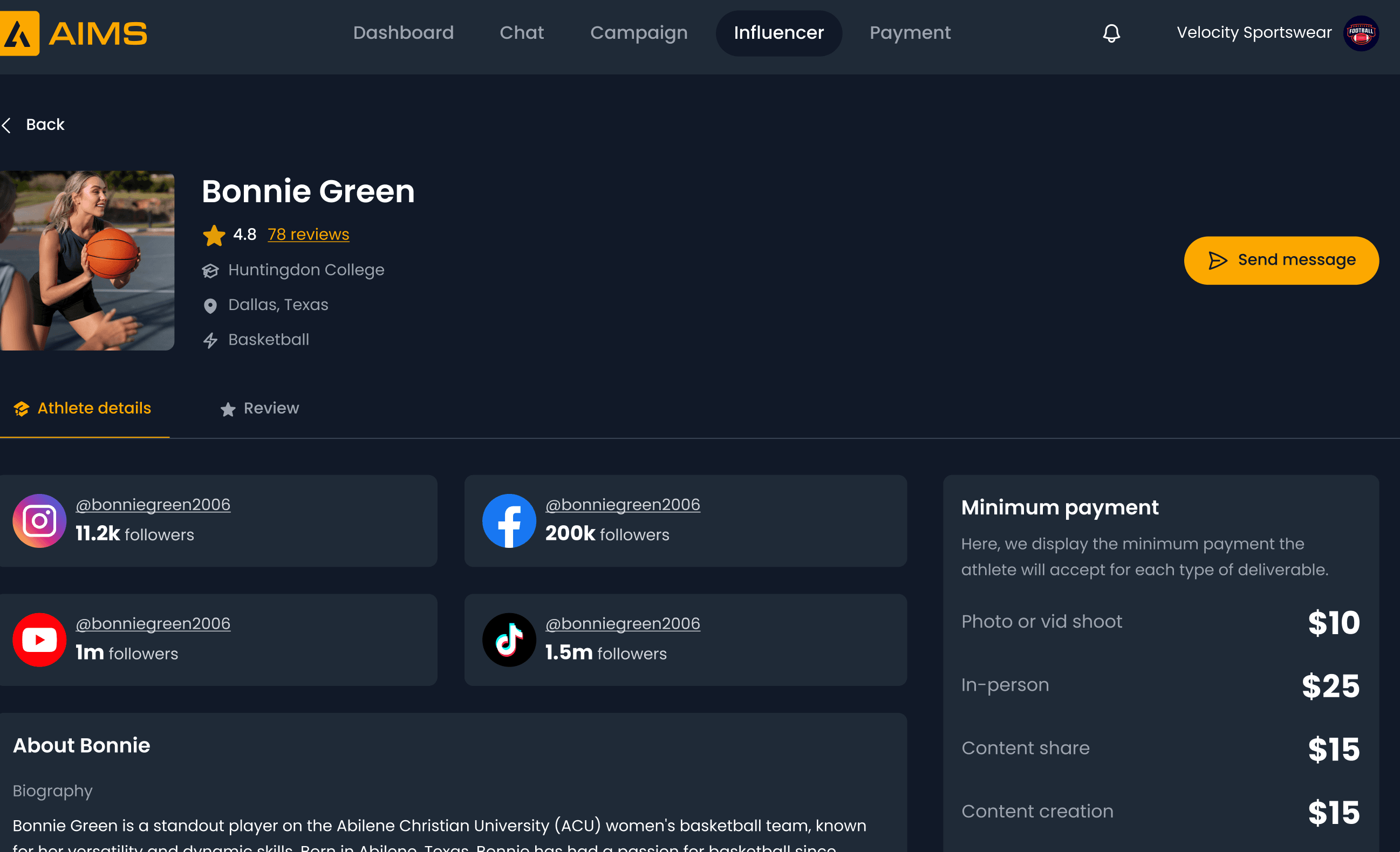 Affordable Campaigns screenshot